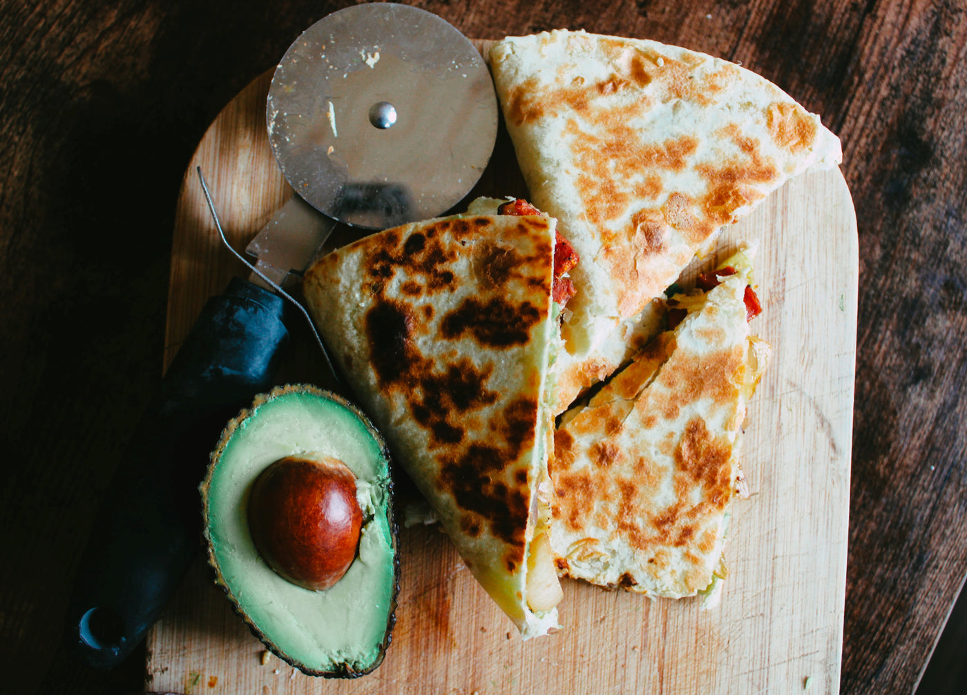Kesäquesadilla Taco-jauhelihasta